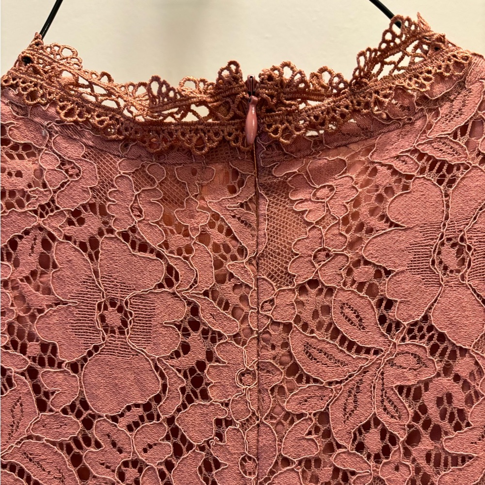 By Together Dress with overlay; medium; mauve in color - Picture 7 of 12